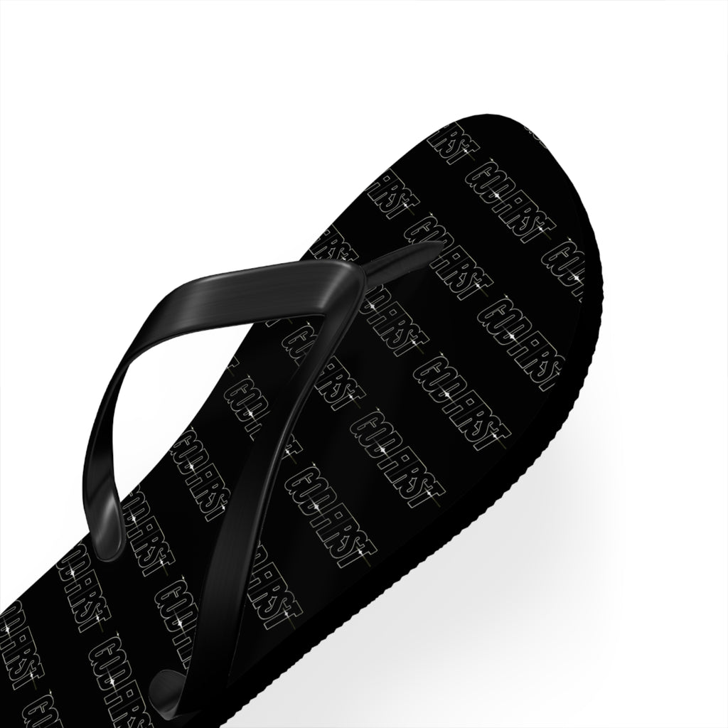 GOD FIRST Flip Flops