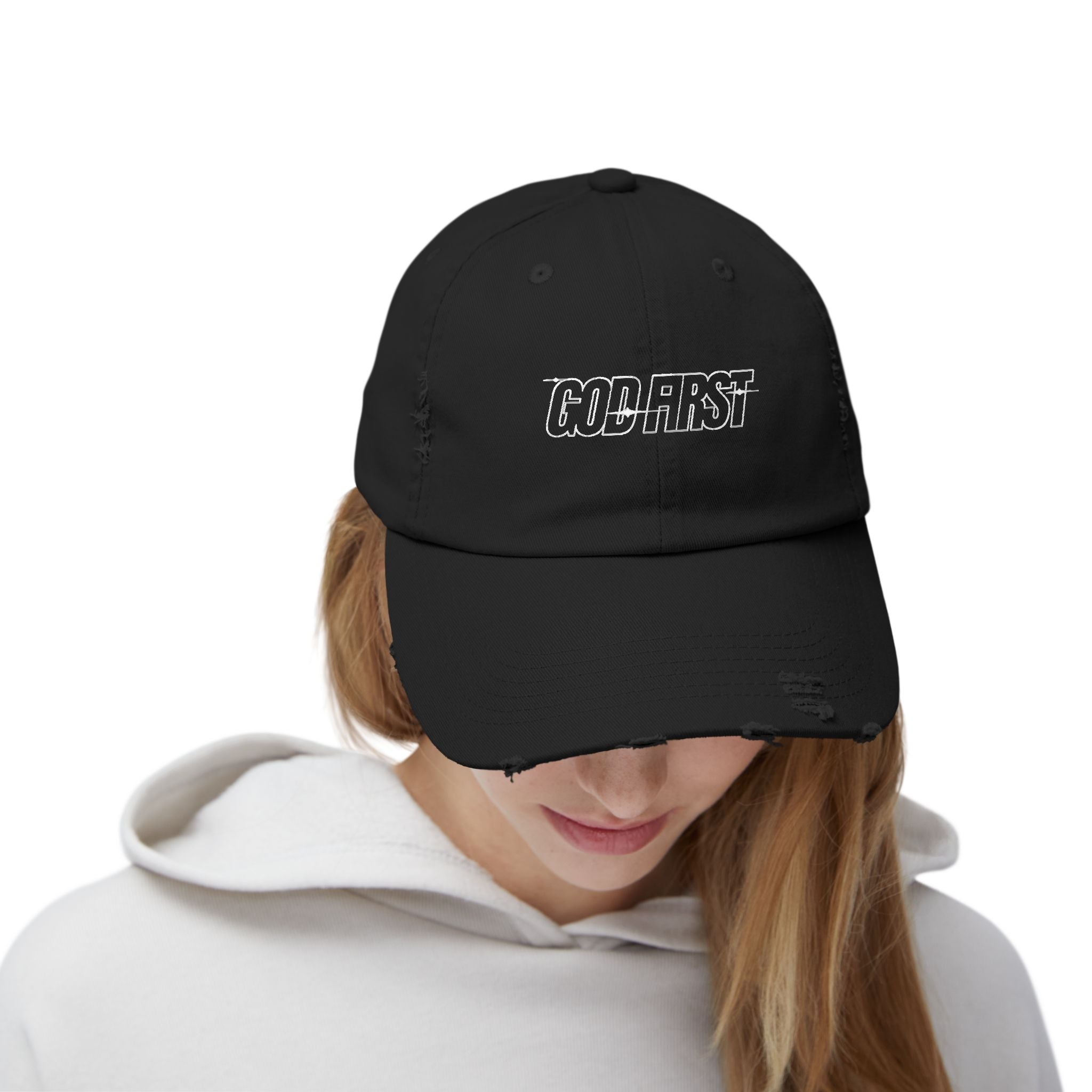 GODFIRST Distressed Cap