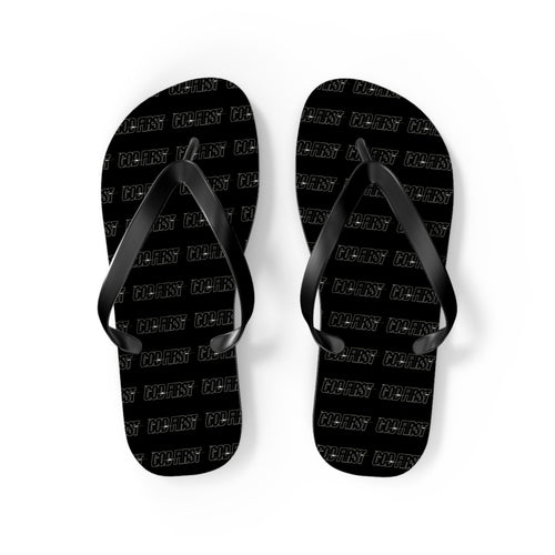 GOD FIRST Flip Flops